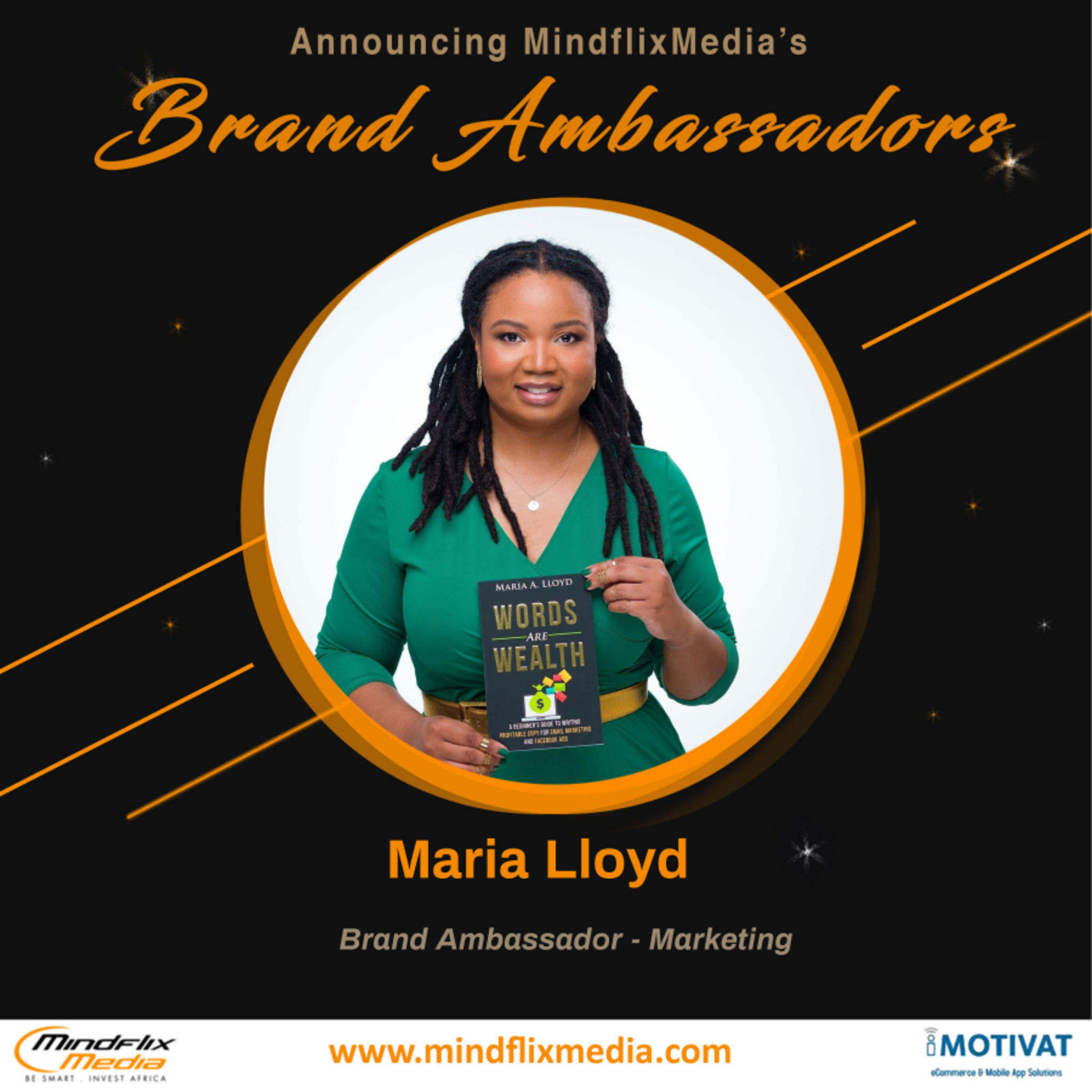 Maria Lloyd - Brand Ambassador - Marketing
