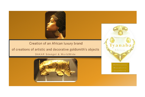 Creation of an African luxury brand of Art Goldsmith/Jewellery and decorative Art/design