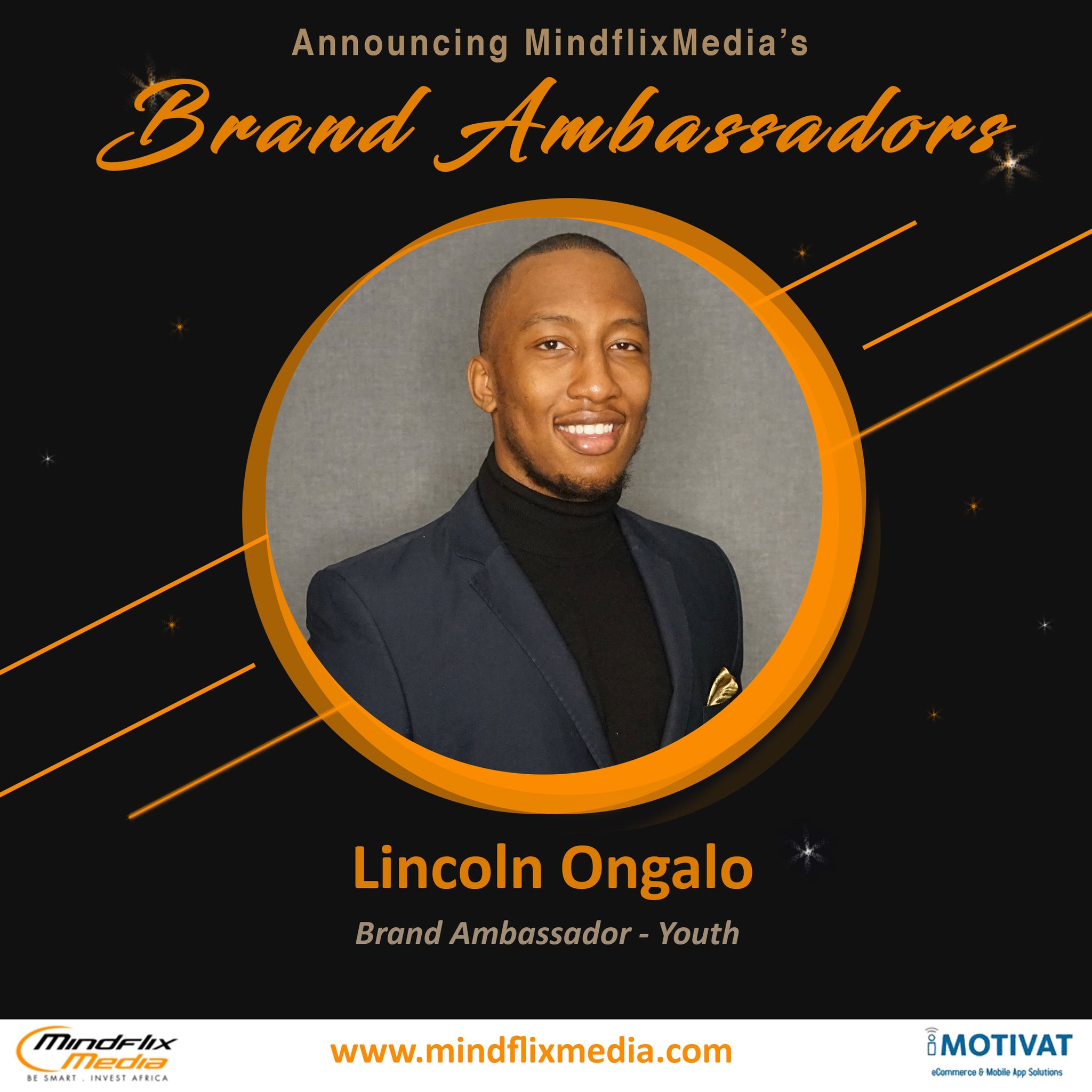 Lincoln Ongalo - Brand Ambassador - Health