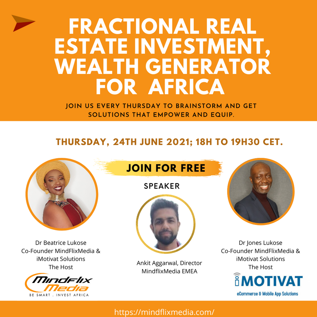 Fractional Real Estate Investment, Wealth Generator for Africa