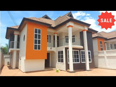 Fully Furnished 4-Bedroom House Ensuite Selling GHC1.5m ($270k) At Kumasi | House Tour