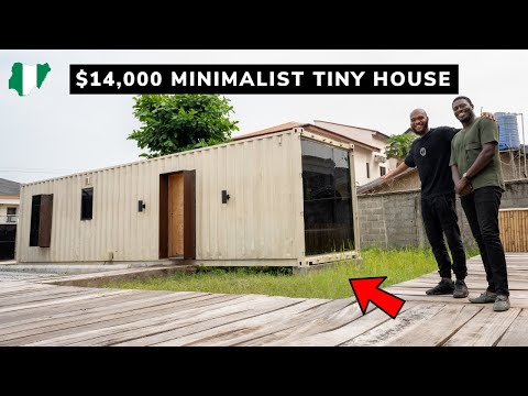 $14;000 Minimalist Tiny House in Lagos Nigeria!