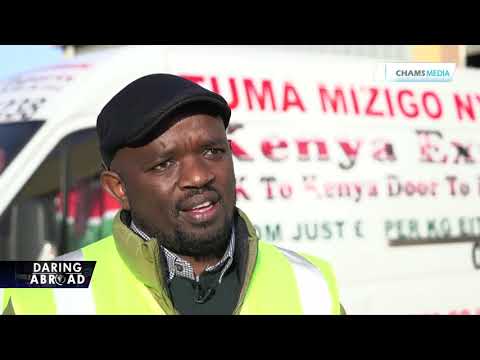 How Morris Njuguna established a shipping business in the UK