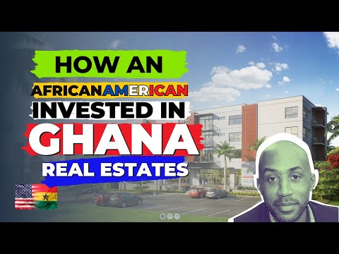 How an African American built a real estate in GHANA | Ayi mensah Park.. Kofi Anku