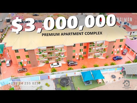 Inside a $3 Million Premium Apartment Complex for Sale in East Legon (₵17,400,000)