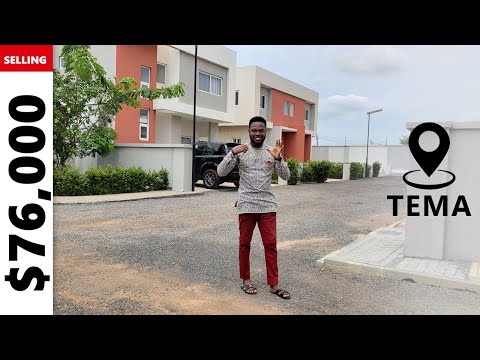 What $76,000 Gets you in Tema, GHANA, in a GATED COMMUNITY | Doksimon House Tour