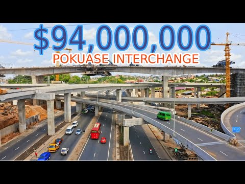Ghana is constructing a Gigantic $94 Million Road transit system. The pokuase Interchange project.