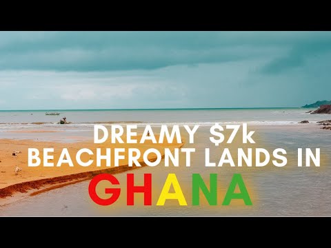 DREAMY BEACHFRONT LANDS IN GHANA FROM $7K ONLY! | BUILDING IN GHANA