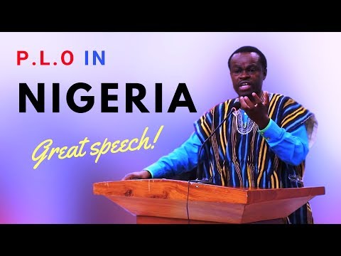 Great Speech by Prof PLO Lumumba in Nigeria 2019