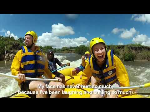 White water rafting in South Africa