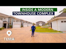 Load and play video in Gallery viewer, Inside a Brand New Modern Home Townhouse Complex in Tema, Ghana | Renting
