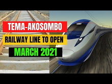Load image into Gallery viewer, Ghana&#39;s Tema-Akosombo railway project to open in march 2021
