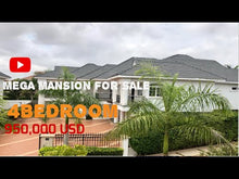 Load and play video in Gallery viewer, 4 BEDROOM MANSION FOR SALE AT EAST LEGON ADJINGANOR ACCRA GHANA IN A GATED COMMUNITY ESTATE
