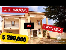 Load and play video in Gallery viewer, 4 BEDROOM STOREY HOUSE FOR SALE AT SPINTEX BATSOONA ROAD ACCRA-GHANA
