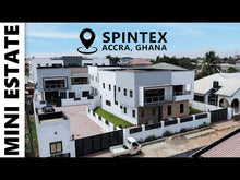 Load image into Gallery viewer, Inside a Mini Estate in Spintex, Accra, Ghana with 3 Houses
