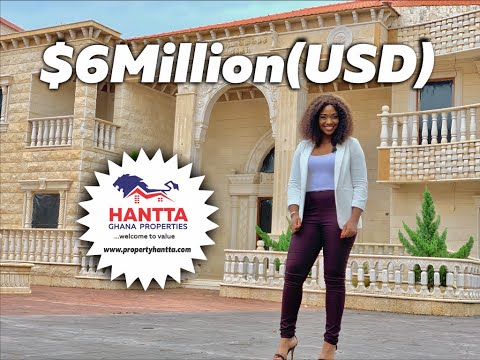 Property Tour $6million(USD) Mega Mansion, Ghana Africa