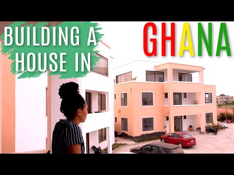 BUILDING A HOUSE IN GHANA | & starting a real estate business in Ghana