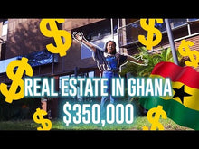 Load image into Gallery viewer, $350,000 GHANA HOUSE TOUR!! (SUSTAINABLE HOUSES IN GHANA?!)
