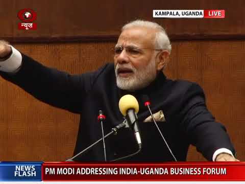 PM Modi addresses India-Uganda Business Forum Meet
