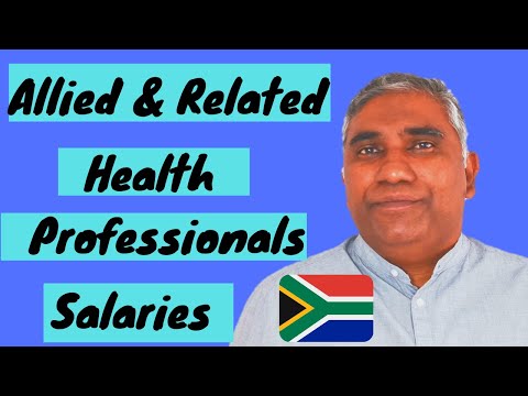 Allied and Related Health Professionals Salaries in South Africa (Public Sector 2020)Allied and Related Health Professionals Salaries in South Africa (Public Sector 2020)