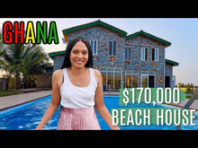 Load image into Gallery viewer, WHAT $170,000 GETS YOU IN GHANA | BEACH HOUSE IN PRAMPRAM | Building A House In Ghana
