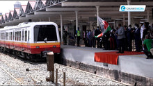 Load image into Gallery viewer, Nairobi communter rail transport.
